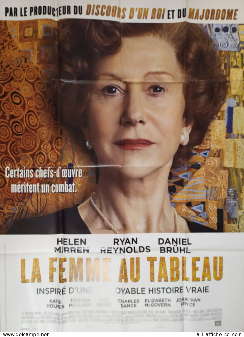 Affiche Cinéma Orginale Film LA FEMME AU TABLEAU 120x160cm - Plakate & Poster
