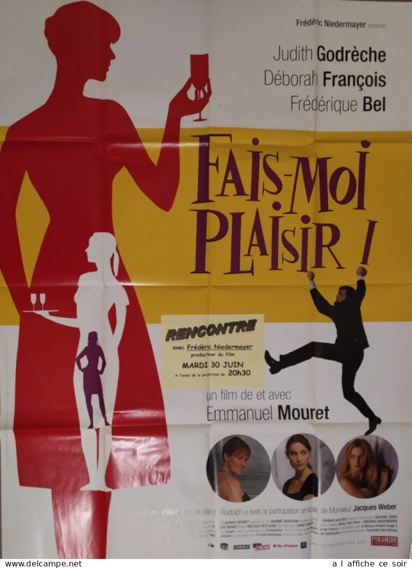 Affiche Cinéma Orginale Film FAIS-MOI PLAISIR 120x160cm - Manifesti & Poster