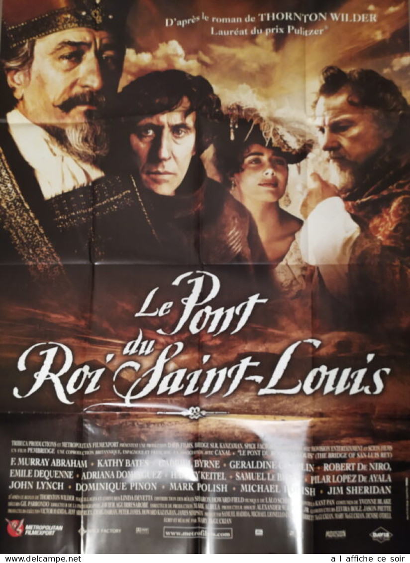 Affiche Cinéma Orginale Film LE PONT DU ROI SAINT-LOUIS 120x160cm - Plakate & Poster