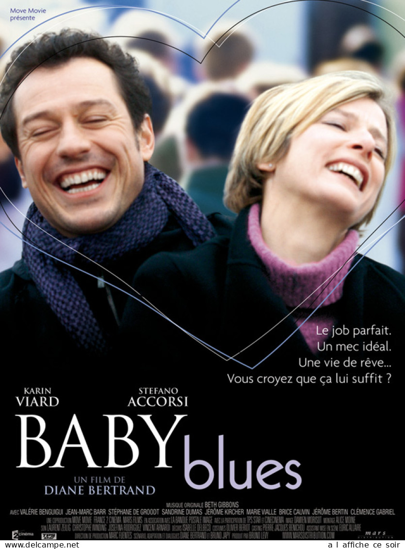 Affiche Cinéma Orginale Film BABY BLUES 120x160cm - Manifesti & Poster