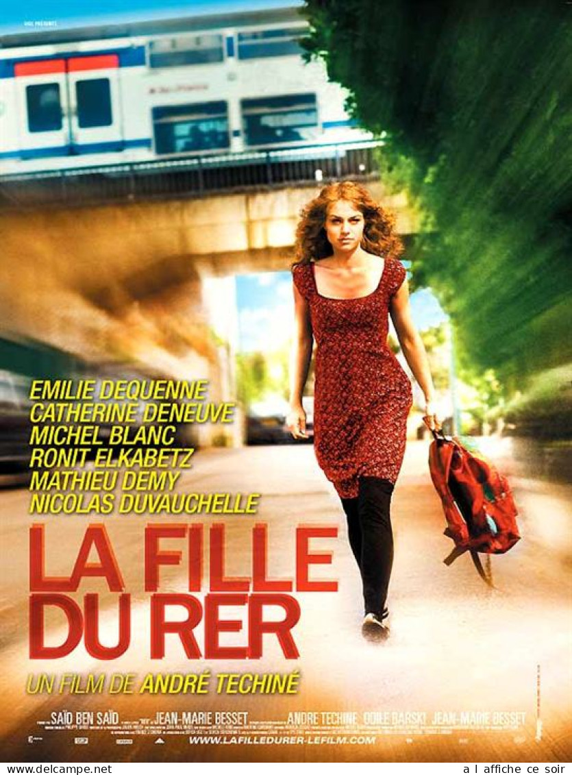 Affiche Cinéma Orginale Film LA FILLE DU RER 120x160cm - Plakate & Poster