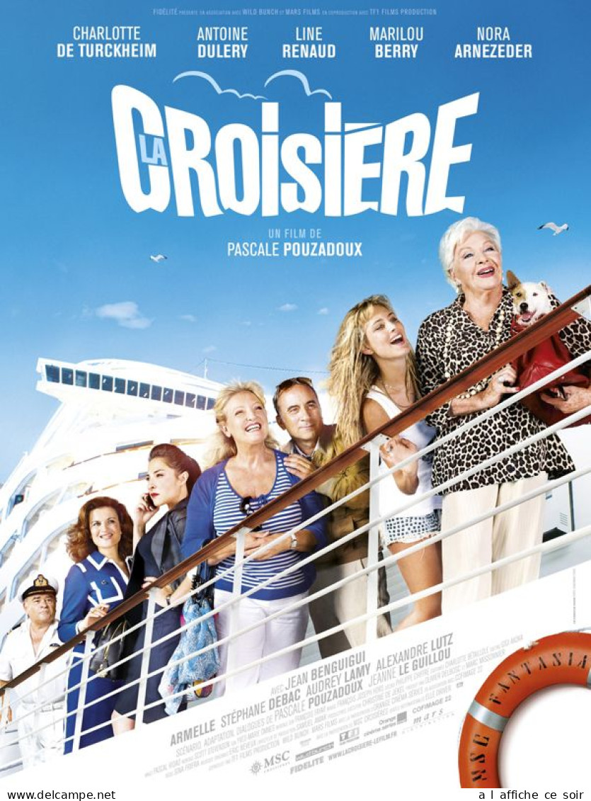 Affiche Cinéma Orginale Film LA CROISIÈRE 120x160cm - Manifesti & Poster