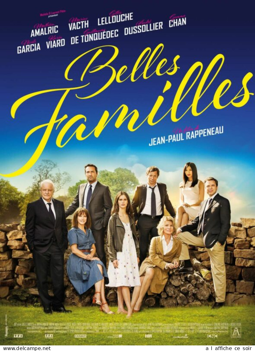 Affiche Cinéma Orginale Film BELLES FAMILLES 120x160cm - Affiches & Posters