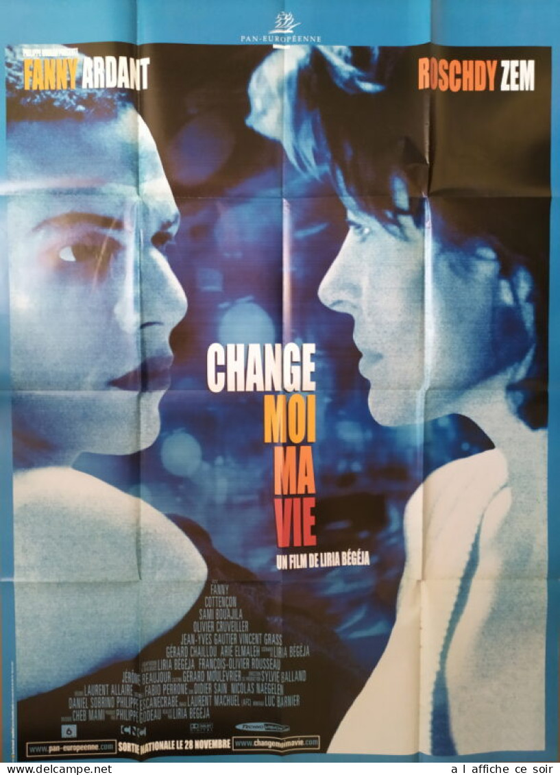 Affiche Cinéma Orginale Film CHANGE MOI MA VIE 120x160cm - Affiches & Posters