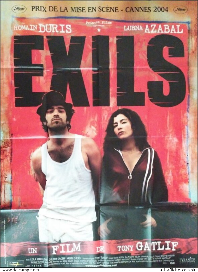 Affiche Cinéma Orginale Film EXILS 120x160cm - Manifesti & Poster