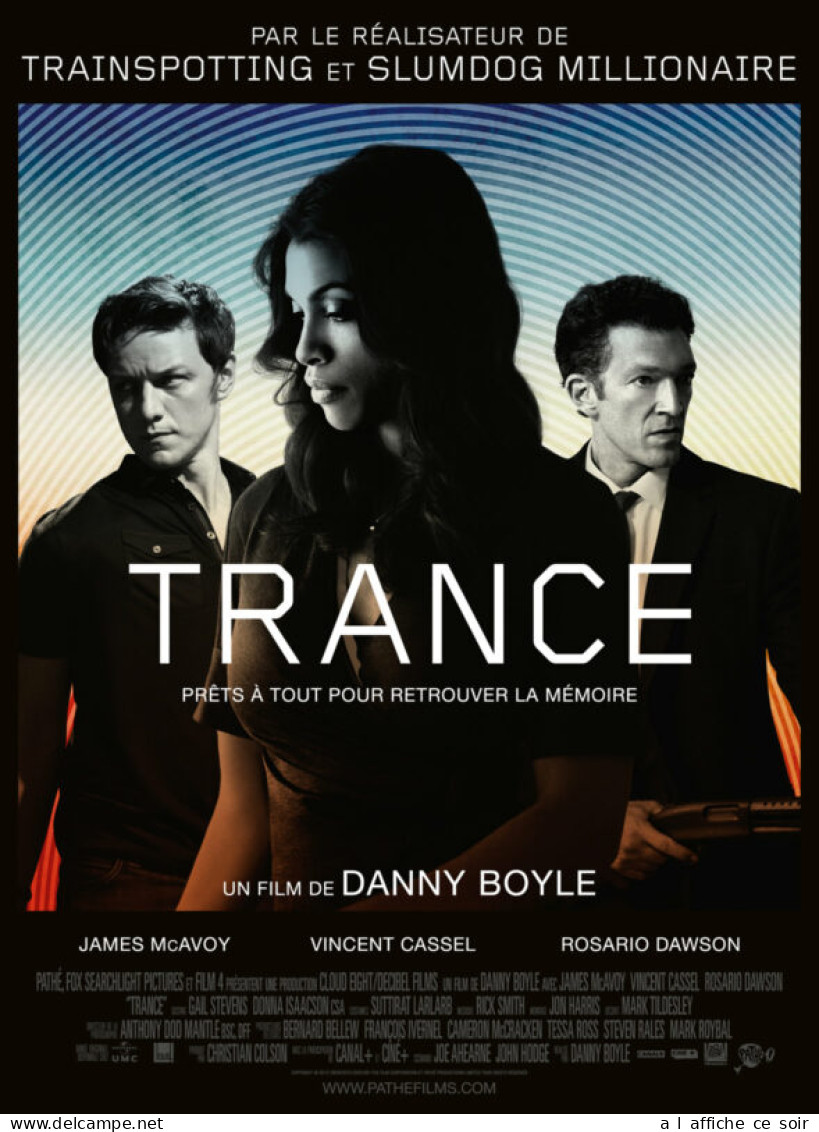 Affiche Cinéma Orginale Film TRANCE 120x160cm - Affiches & Posters