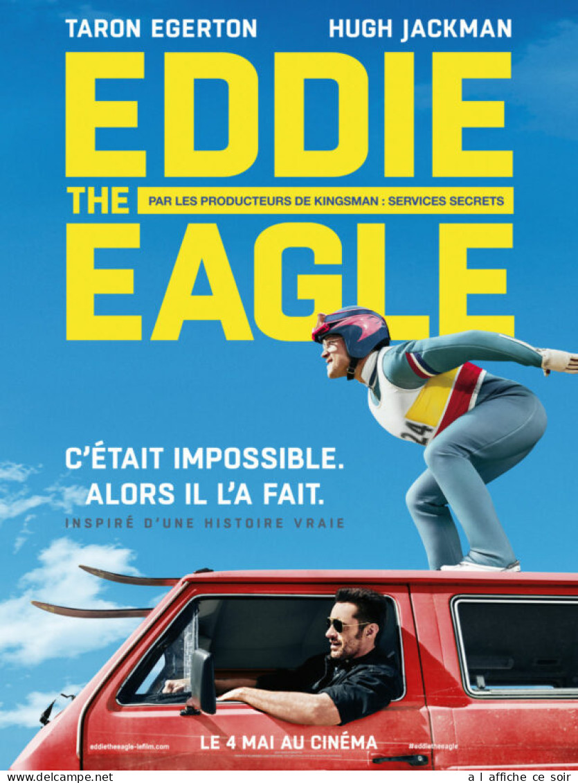 Affiche Cinéma Orginale Film EDDIE THE EAGLE 120x160cm - Plakate & Poster