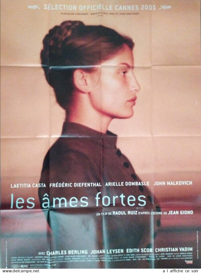Affiche Cinéma Orginale Film LES ÂMES FORTES 120x160cm - Affiches & Posters