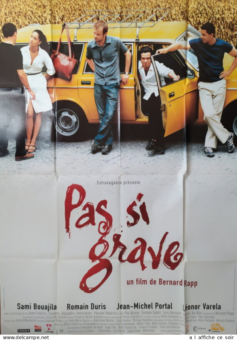Affiche Cinéma Orginale Film PAS SI GRAVE 120x160cm - Affiches & Posters