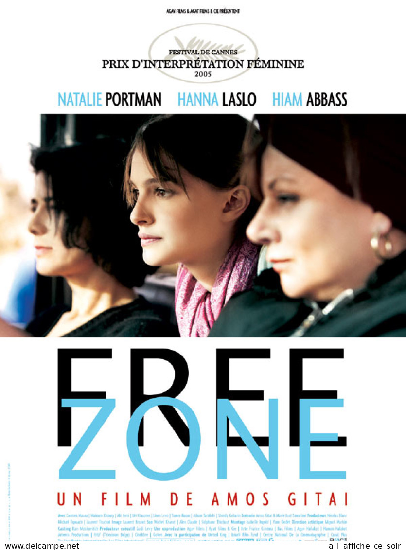 Affiche Cinéma Orginale Film FREE ZONE 120x160cm - Affiches & Posters