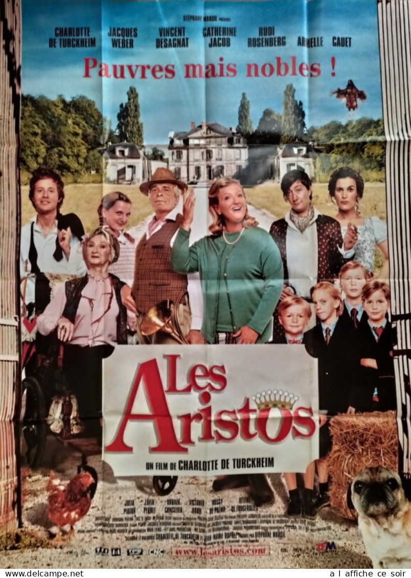 Affiche Cinéma Orginale Film LES ARISTOS 120x160cm - Affiches & Posters