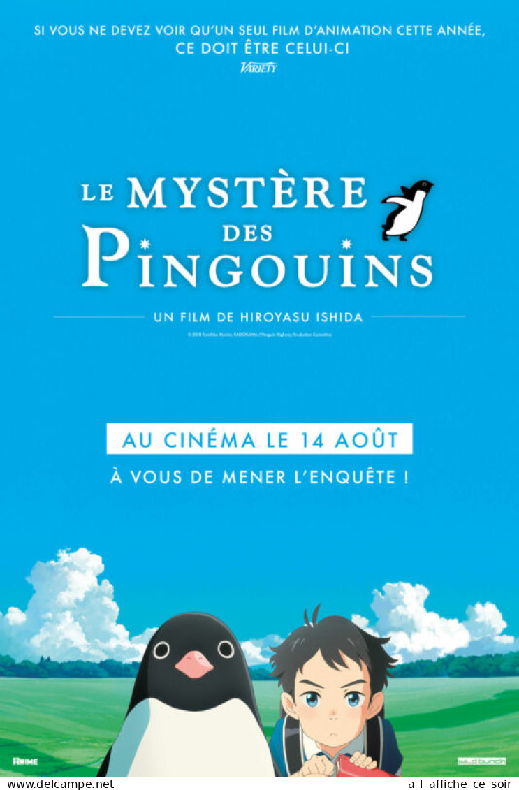 Affiche Cinéma Orginale Film LE MYSTÈRE DES PINGOUINS 120x160cm - Afiches & Pósters