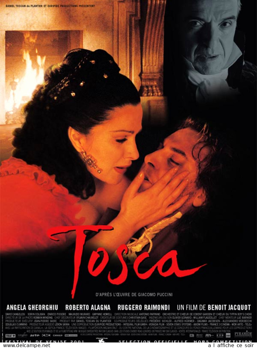 Affiche Cinéma Orginale Film TOSCA 120x160cm - Posters