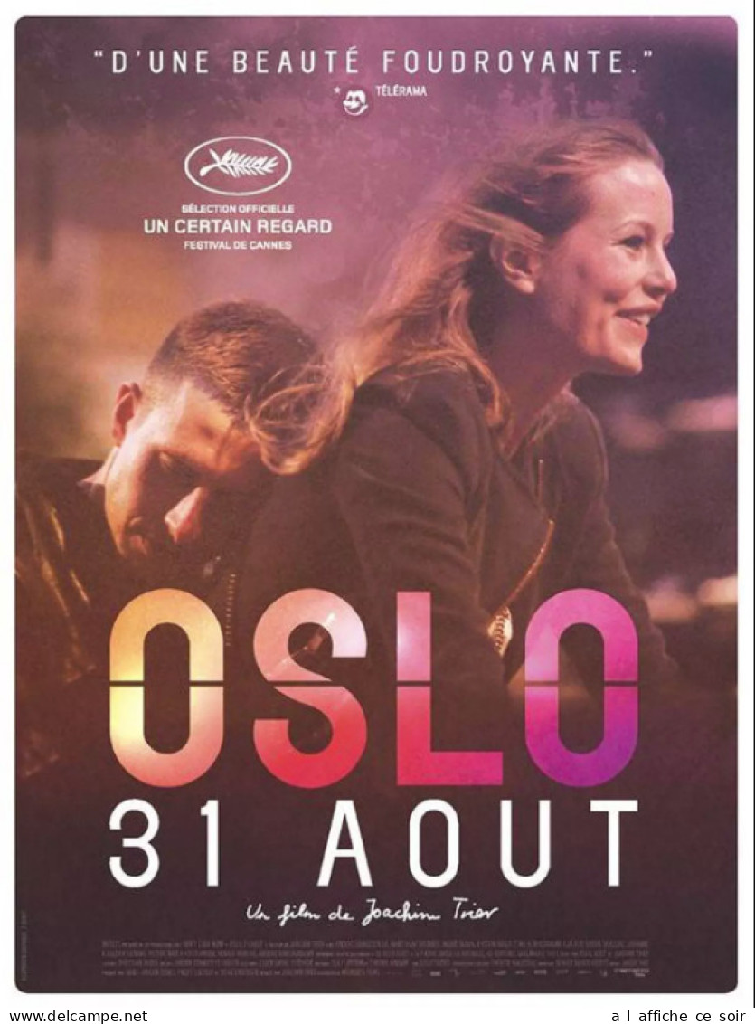 Affiche Cinéma Orginale Film OSLO, 31 AOÛT 120x160cm - Plakate & Poster