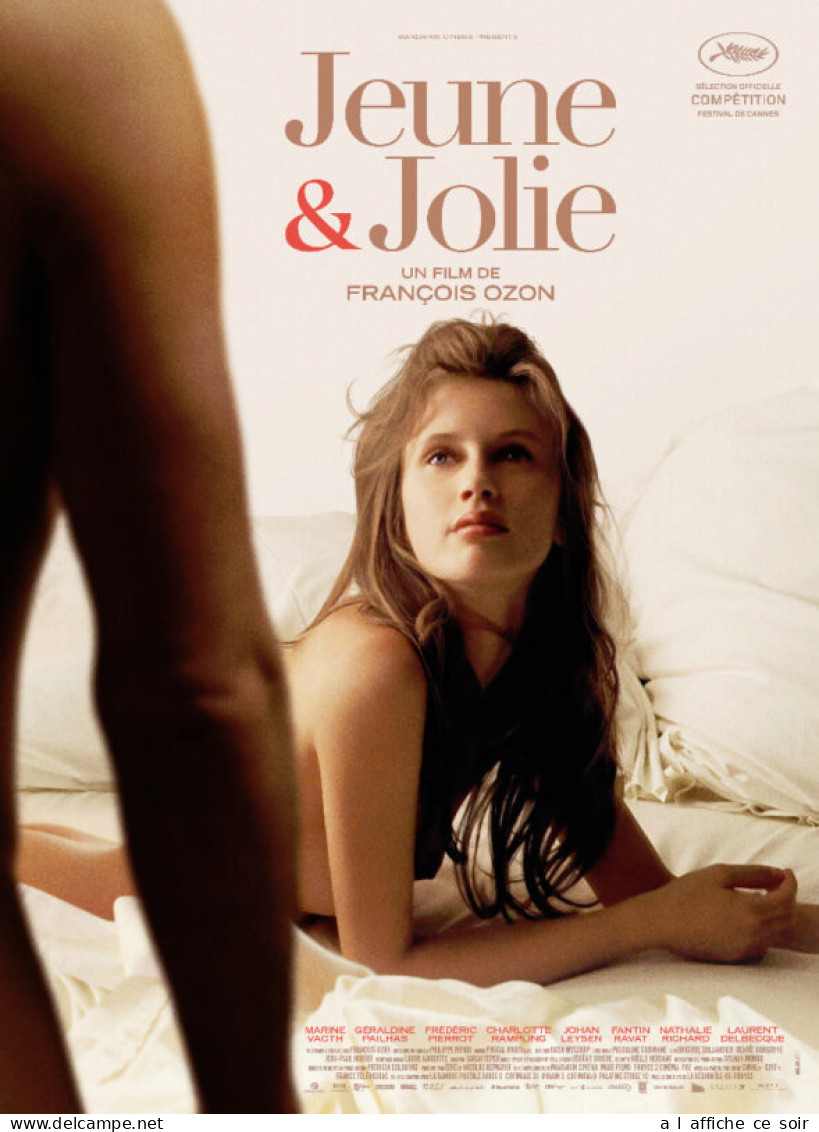 Affiche Cinéma Orginale Film JEUNE ET JOLIE 120x160cm - Plakate & Poster