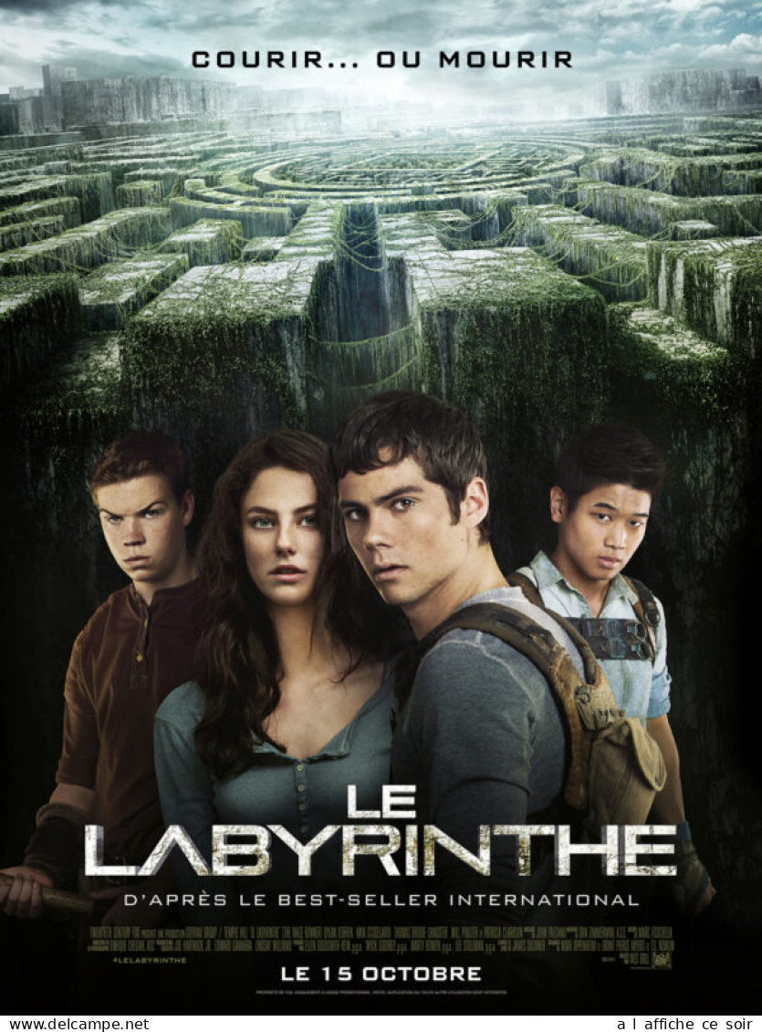 Affiche Cinéma Orginale Film LE LABYRINTHE 120x160cm - Posters