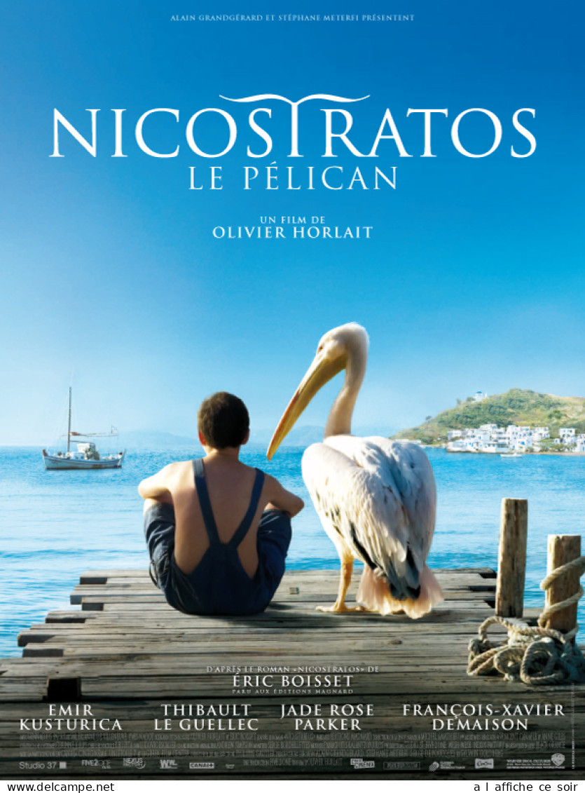 Affiche Cinéma Orginale Film NICOSTRATOS LE PÉLICAN 120x160cm - Posters