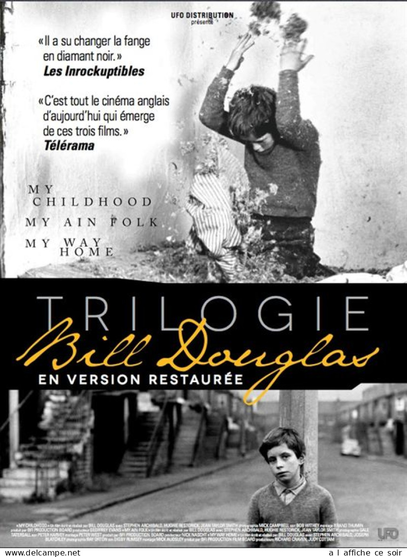 Affiche Cinéma Orginale Film TRILOGIE BILL DOUGLAS : MY WAY HOME 120x160cm - Plakate & Poster