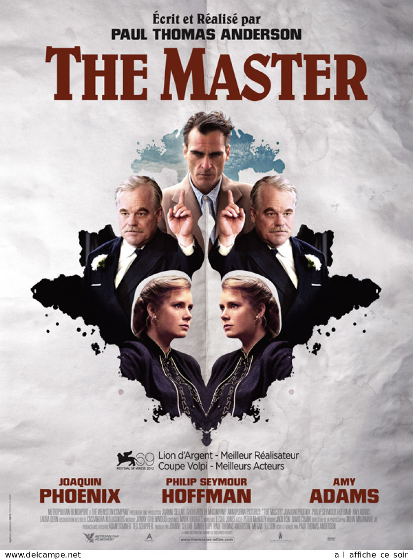 Affiche Cinéma Orginale Film THE MASTER 120x160cm - Afiches & Pósters