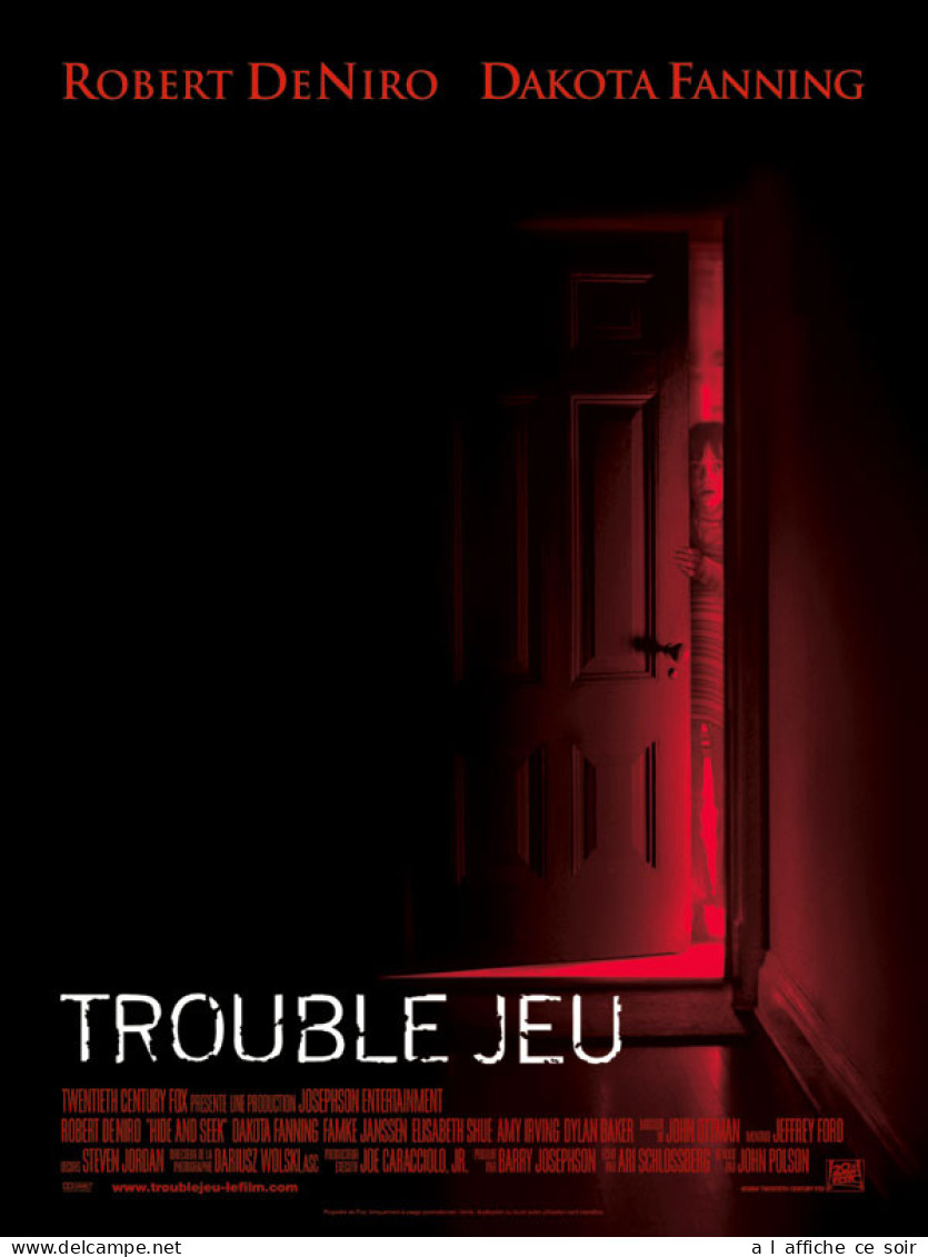 Affiche Cinéma Orginale Film TROUBLE JEU 120x160cm - Affiches & Posters