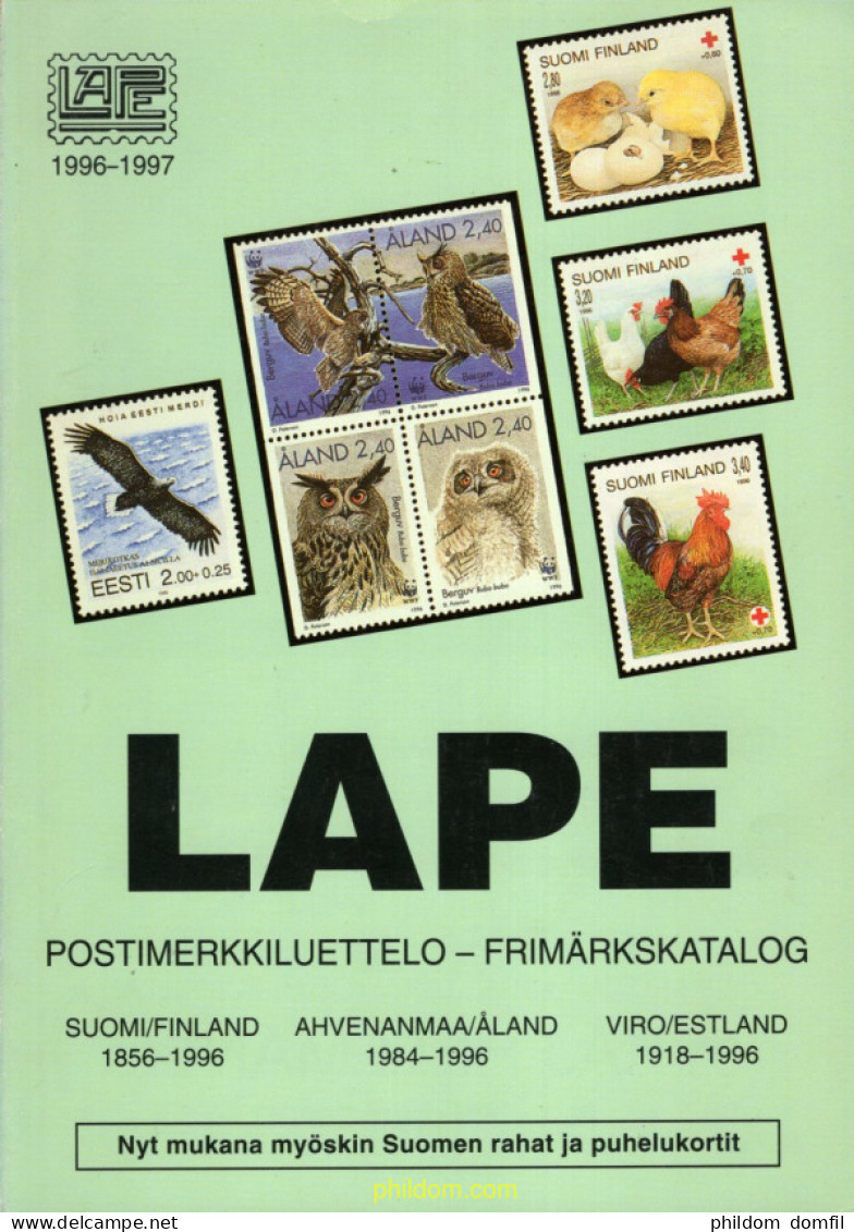 LAPE POSTIMERKKILUETTELO N:O 59 : 1996-1997 - Thématiques