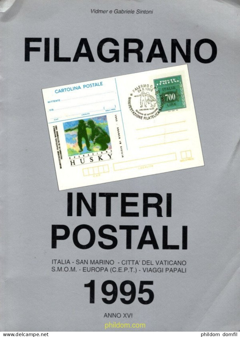 Filagrano Interi Postali 1995 (italia) - Motivkataloge