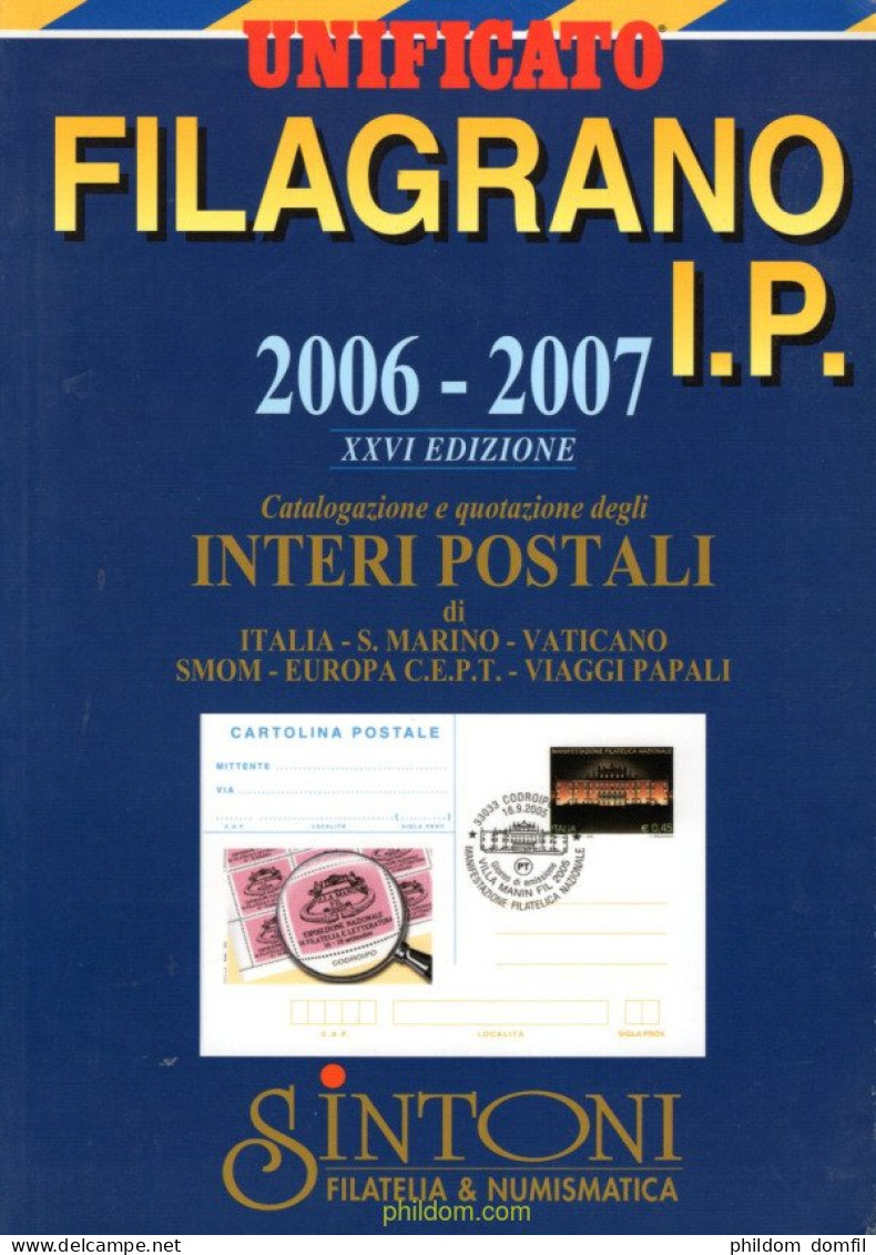 Filagrano Interi Postali 2006-2007 - Tematiche