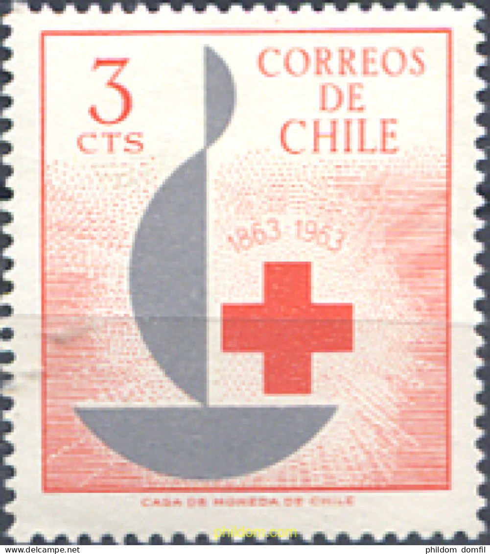 624947 MNH CHILE 1963 CRUZ ROJA - Chile