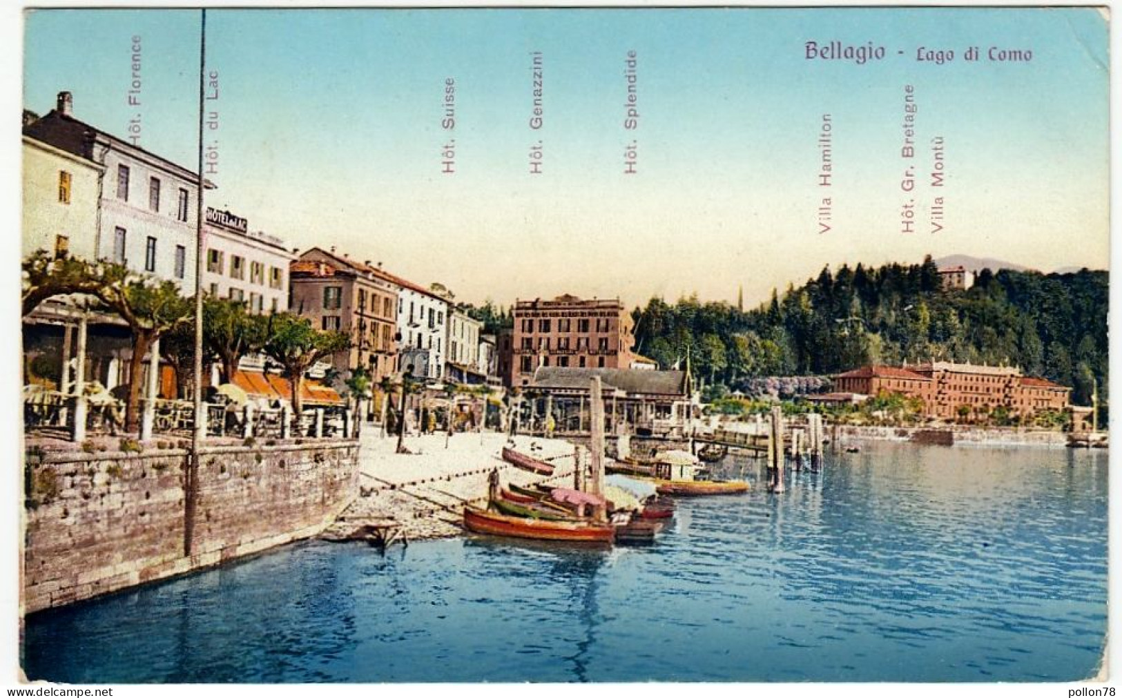 BELLAGIO - LAGO DI COMO - 1927 - Vedi Retro - Formato Piccolo - Como