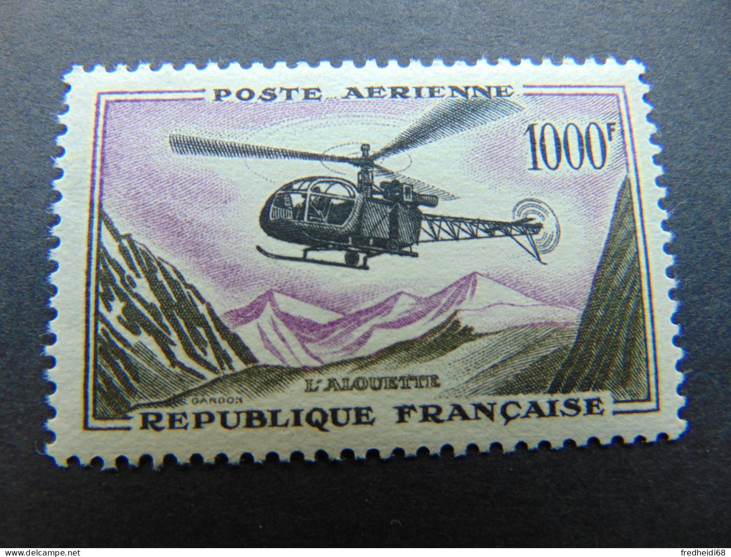 Très Beau N°. 37** De Poste Aérienne - 1927-1959 Postfris