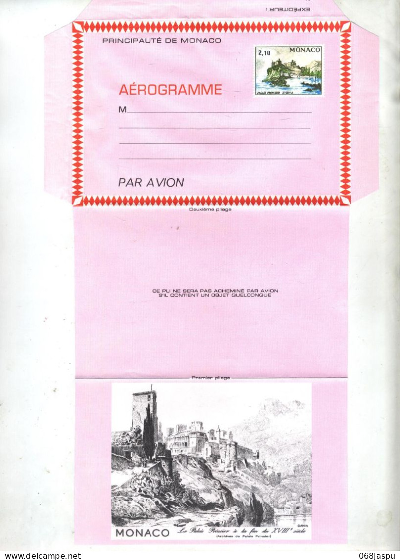 Aerogramme 2.10 Palais - Ganzsachen