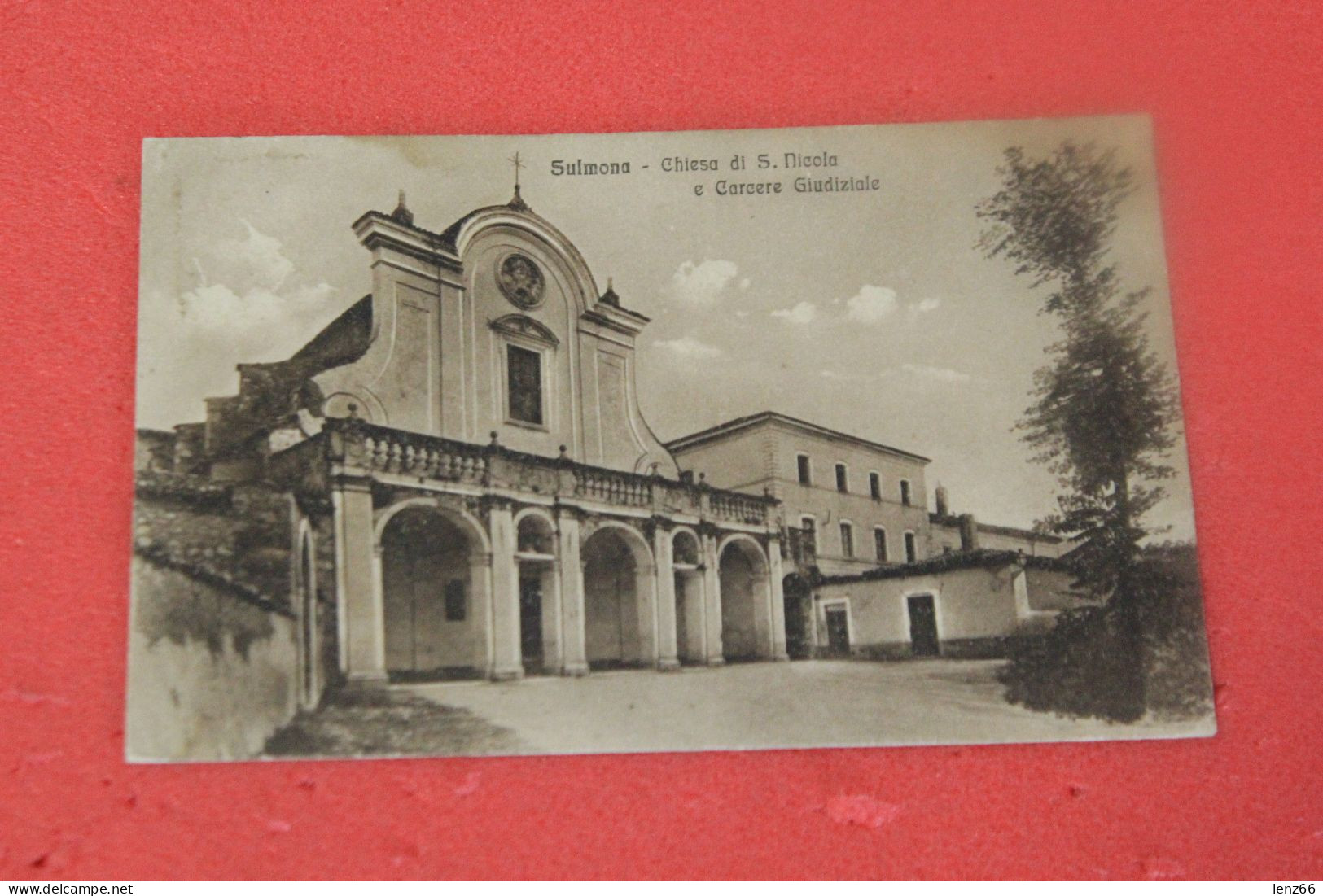 L' Aquila Sulmona Chiesa S. Nicola E Il Carcere 1917 Ed. Angeletti - L'Aquila