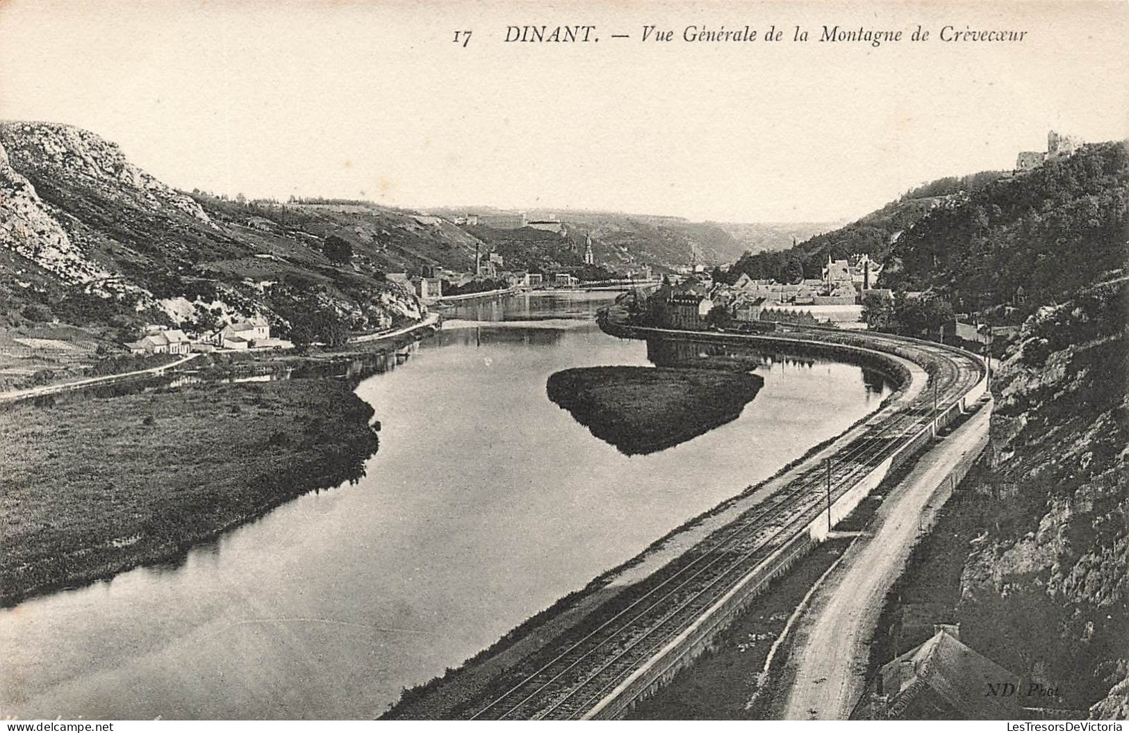 BELGIQUE - Dinant - Vue Générale De La Montagne De Crèvecoeur - Carte Postale Ancienne - Dinant