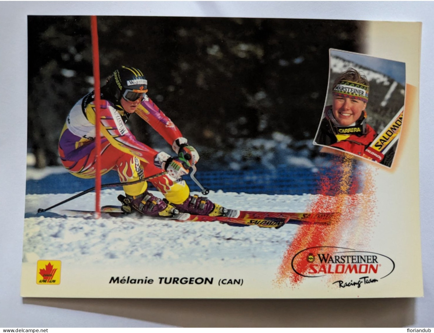 CP - Ski Mélanie Turgeon Canada Team Salomon - Sports D'hiver
