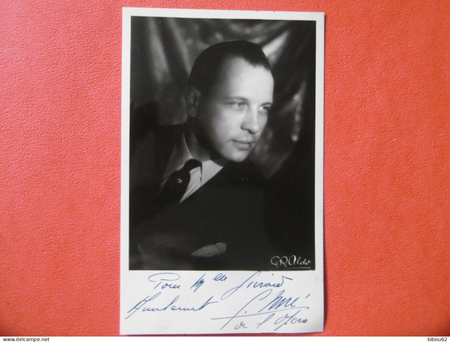 Artiste - Comédien - Opéra - Théatre - Cinéma - Vedette -  Danseur - Photo Dédicacée De Georges MORE - Signed Photographs