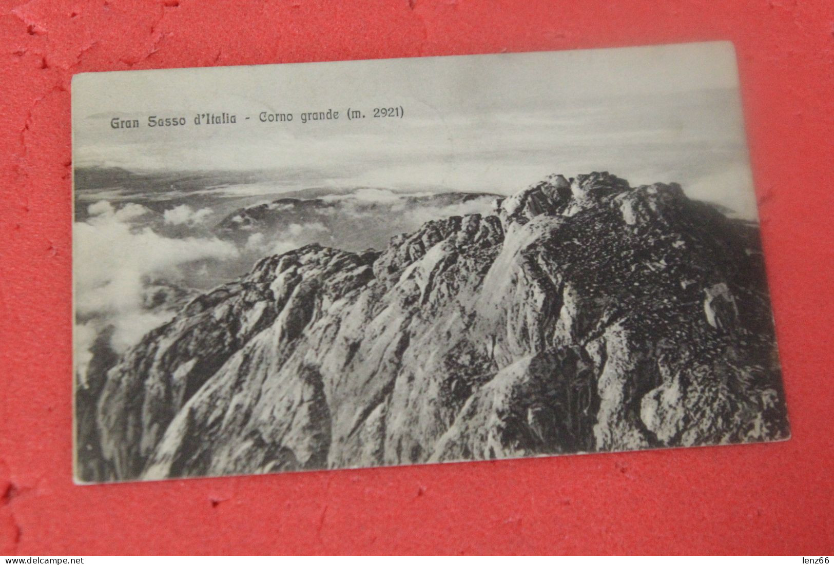 L' Aquila Gran Sasso D' Italia Il Monte Corno Grande 1912 Foto Carli - L'Aquila