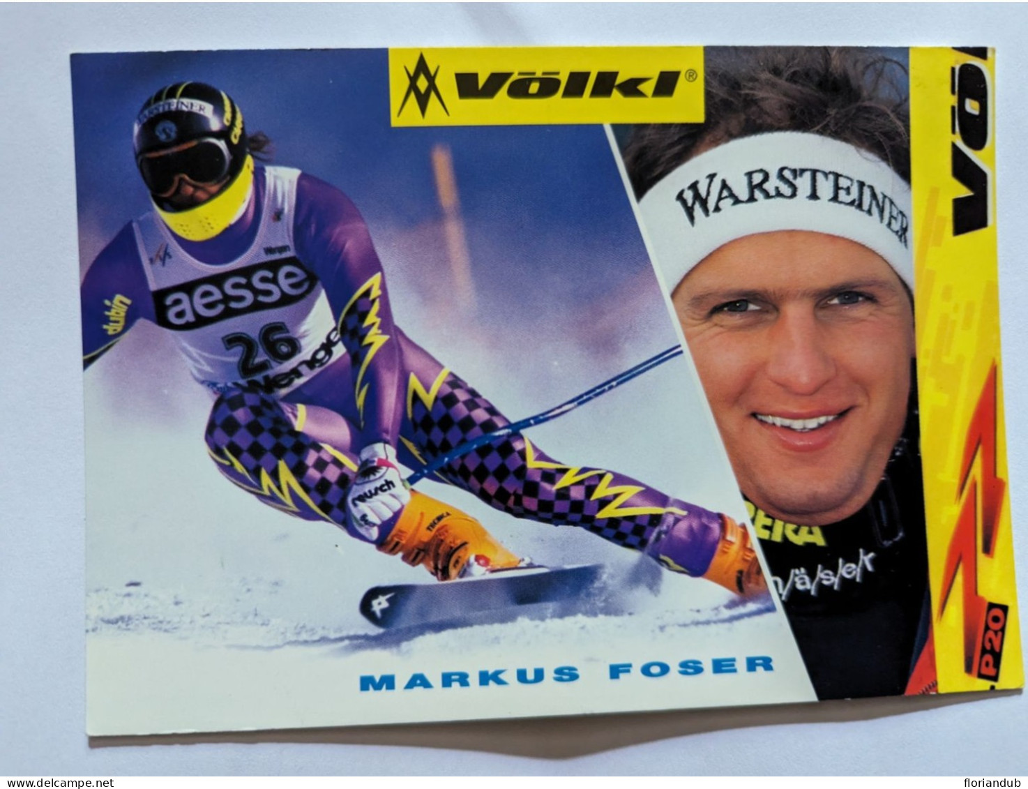 CP - Ski Alpin Markus Foser Völkl - Sports D'hiver