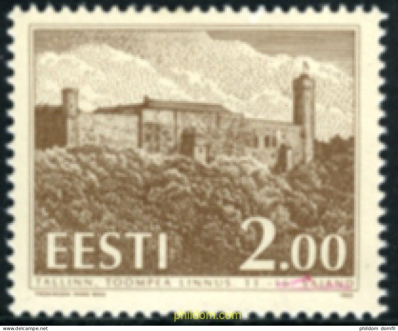 164970 MNH ESTONIA 1993 CASTILLOS - Estonie