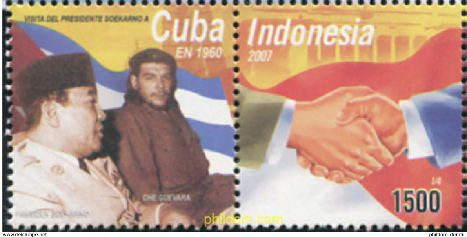 617938 MNH INDONESIA 2007 SELLOS CON MENSAJES - Indonésie