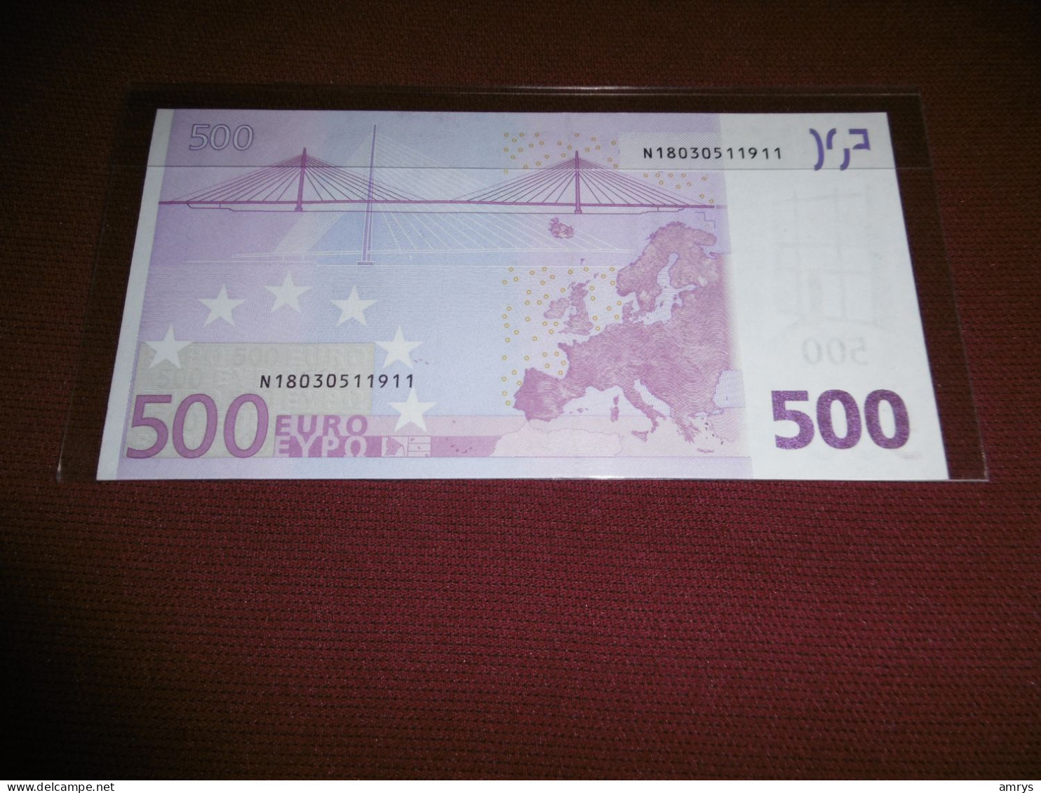 500 Euro Austria Trichet F003H1 N1803051191-1 Perfect UNC - 500 Euro