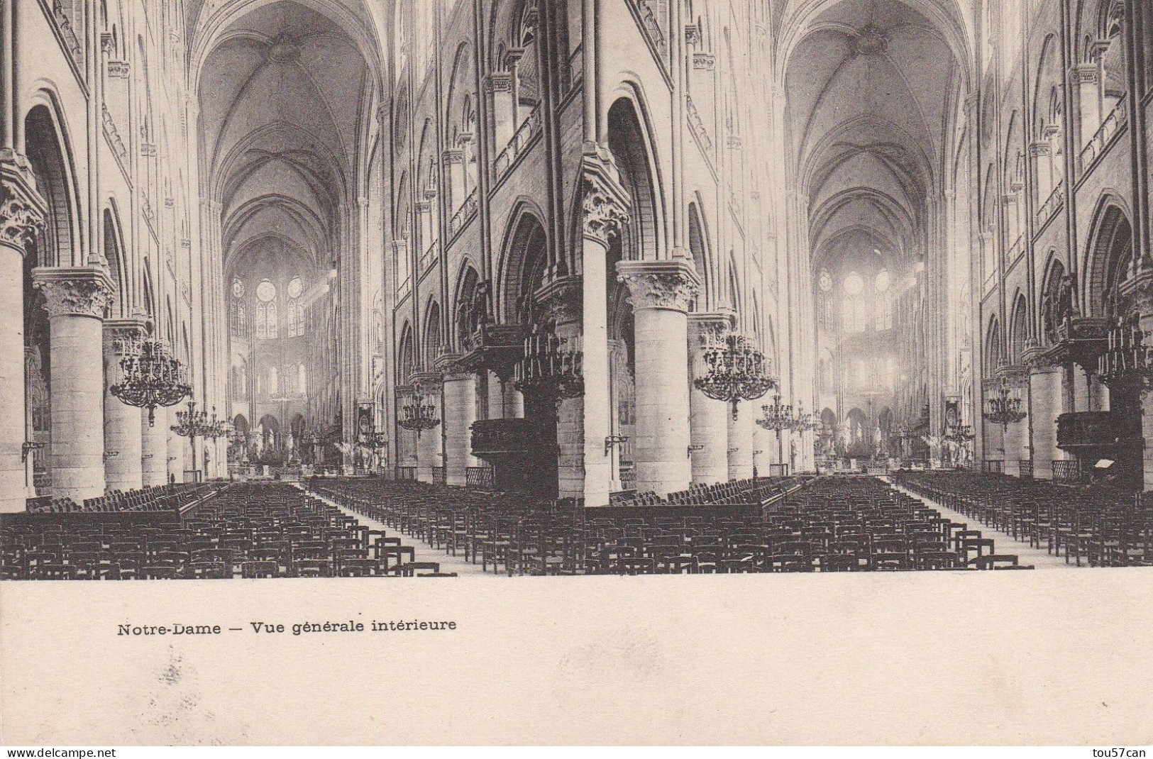 PARIS  -  (75)  -  NOTRE  -  DAME   -   LOT  DE  2  CARTES  STEROSCOPIQUES - Cartes Stéréoscopiques