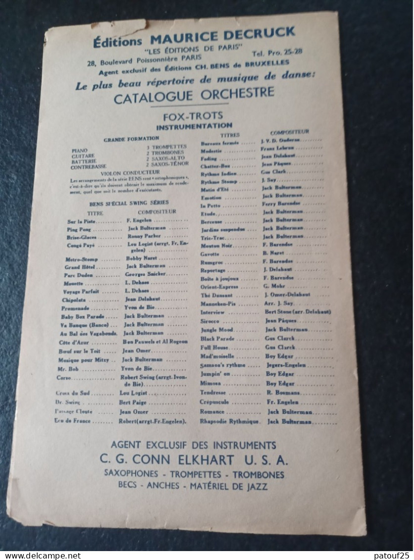 Ancienne Partition De Musique Alibert L'amour Est Enfant Du Midi - Other & Unclassified