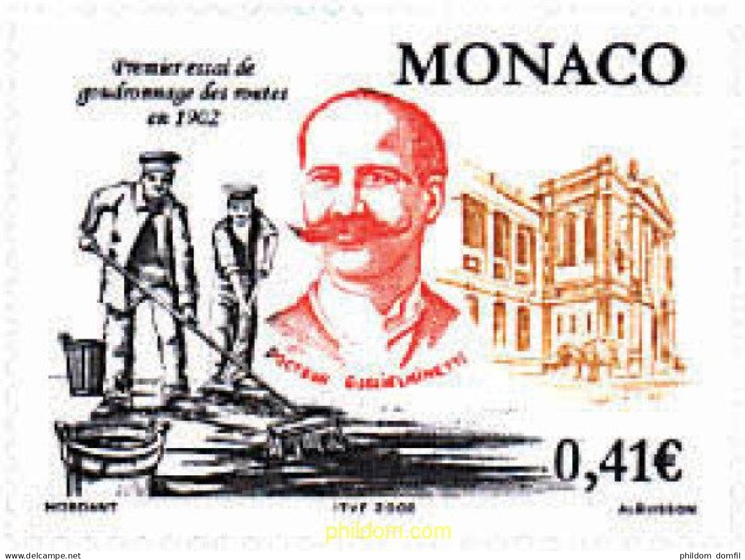 79525 MNH MONACO 2002 CENTENARIO DEL ASFALTADO DE LAS CALLES - Ungebraucht