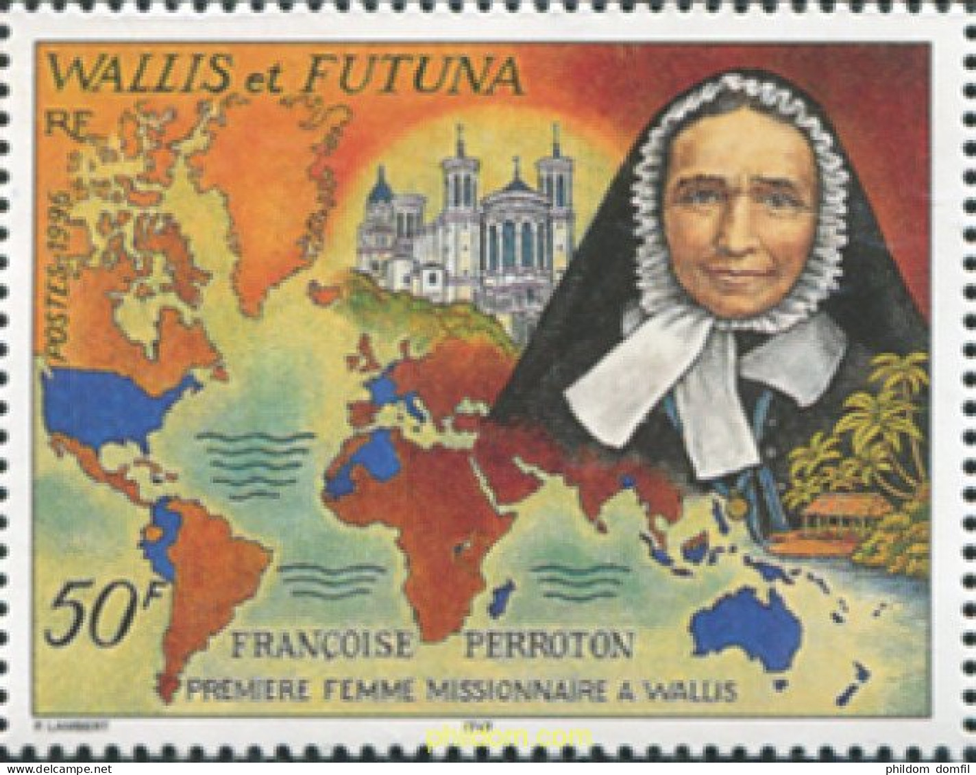574973 MNH WALLIS Y FUTUNA 1996 FRANCOIS PERROTON - Unused Stamps