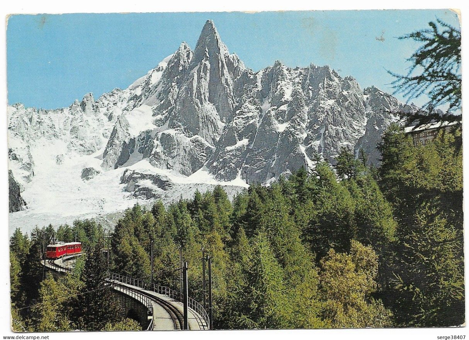 Chamonix - Le Train De Montenvers - Les Flammes De Pierre - N° 161 # 2-23/16 - Chamonix-Mont-Blanc