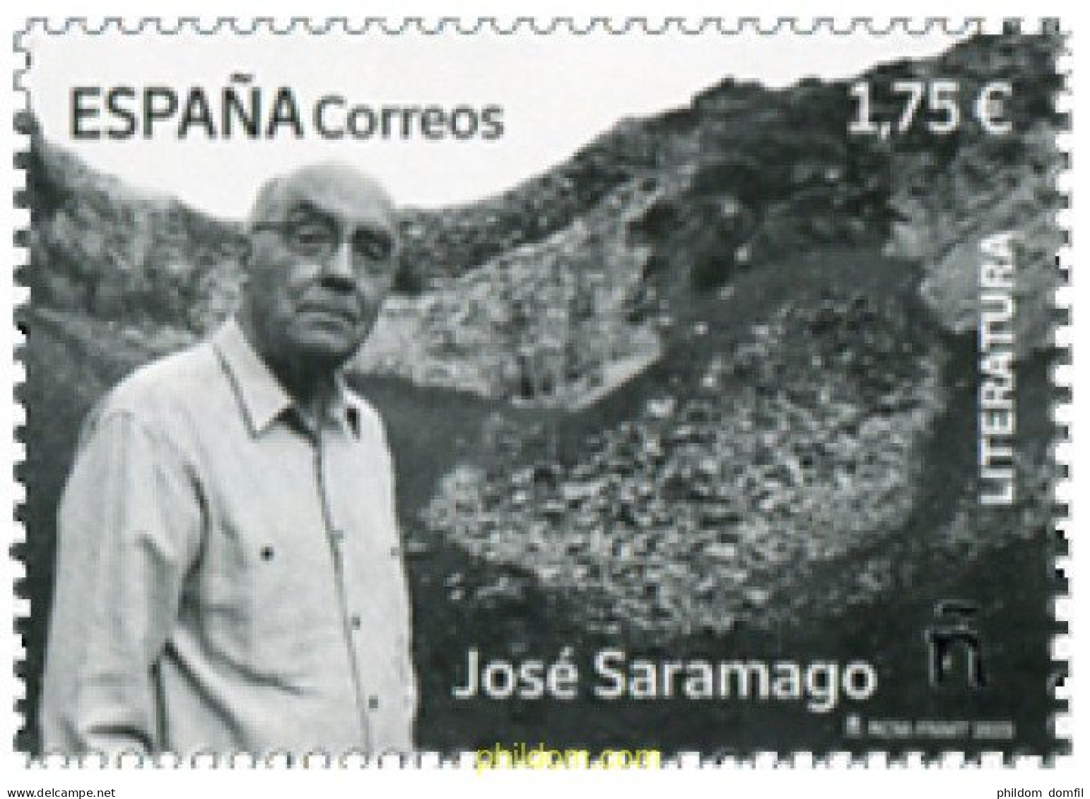 719149 MNH ESPAÑA 2023 LITERATURA. JOSÉ SARAMAGO. - Unused Stamps