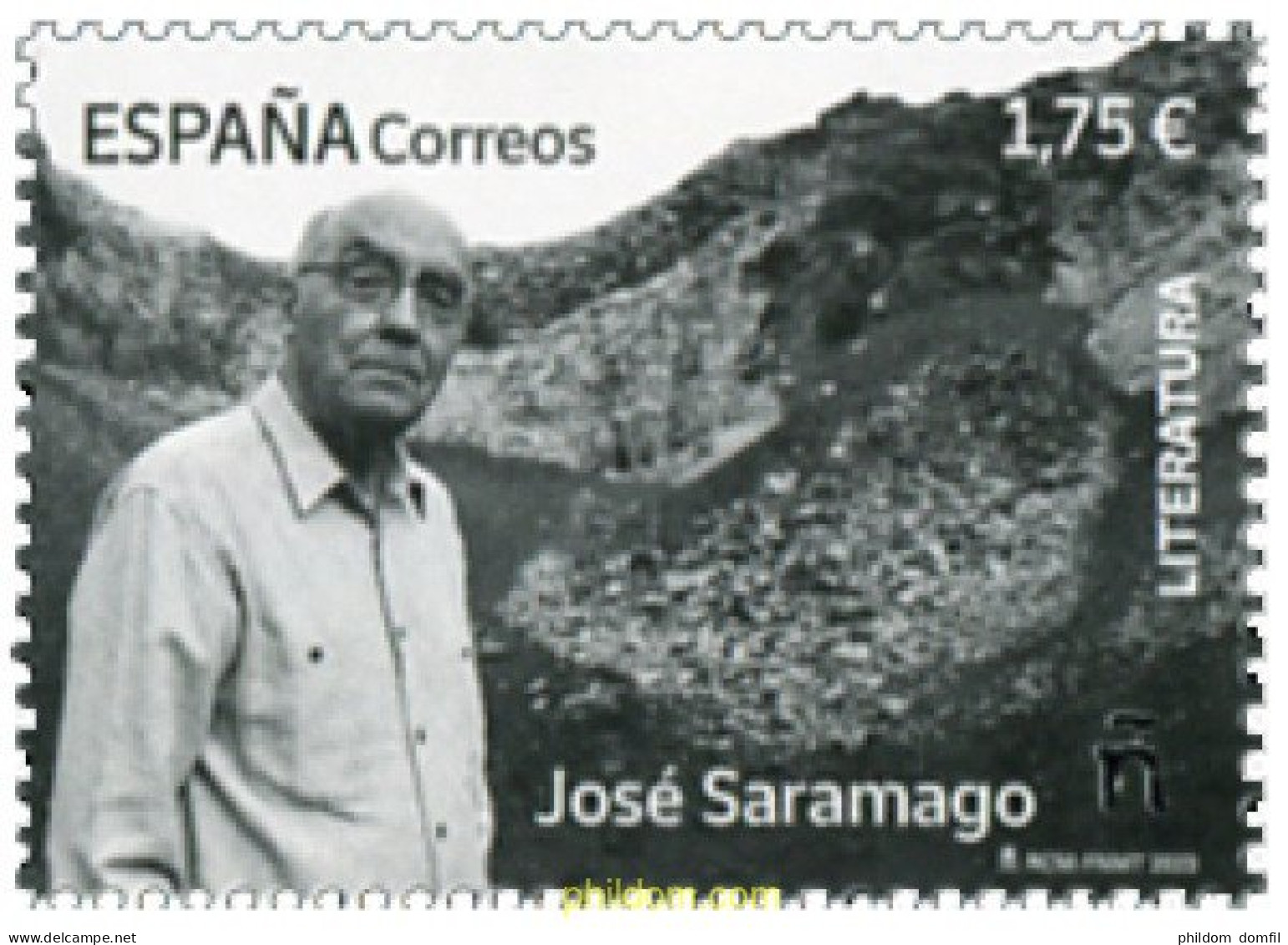 719149 MNH ESPAÑA 2023 LITERATURA. JOSÉ SARAMAGO. - Neufs