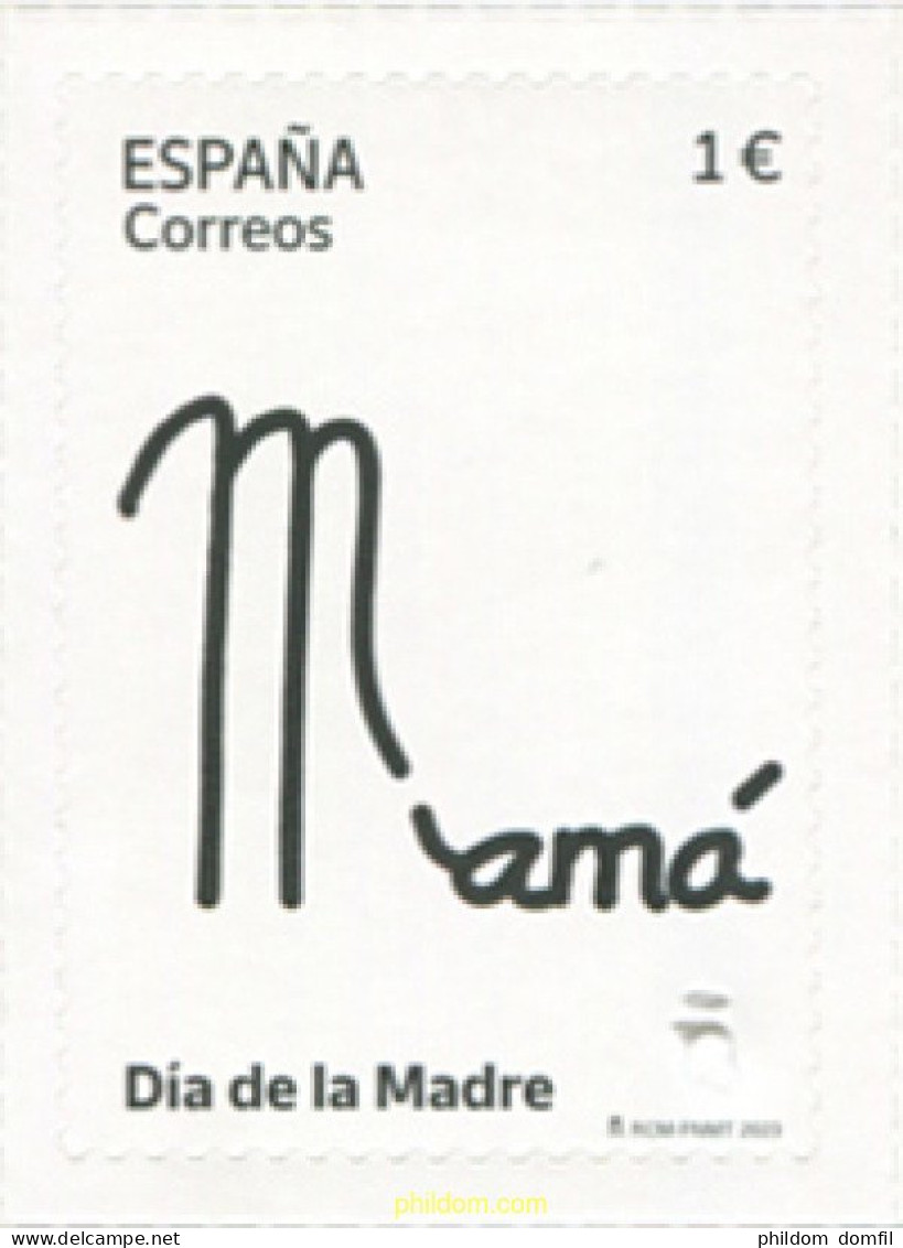 705234 MNH ESPAÑA 2023 DÍA DE LA MADRE - Unused Stamps