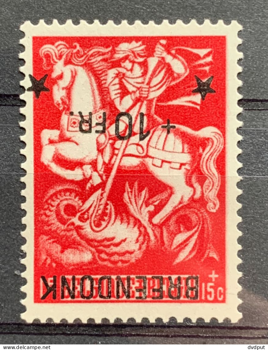 België, 1946, PR80, Cur 'Omgekeerde Opdruk', Postfris** - 1931-1960