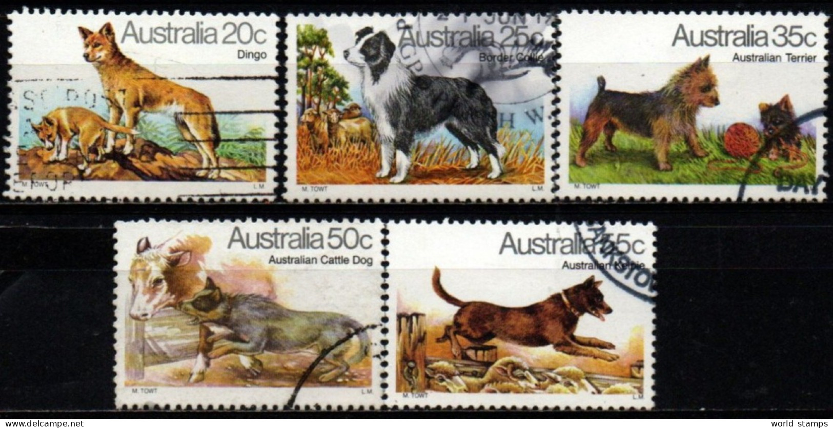 AUSTRALIE 1980 O - Used Stamps